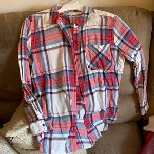 Plaid long sleeve